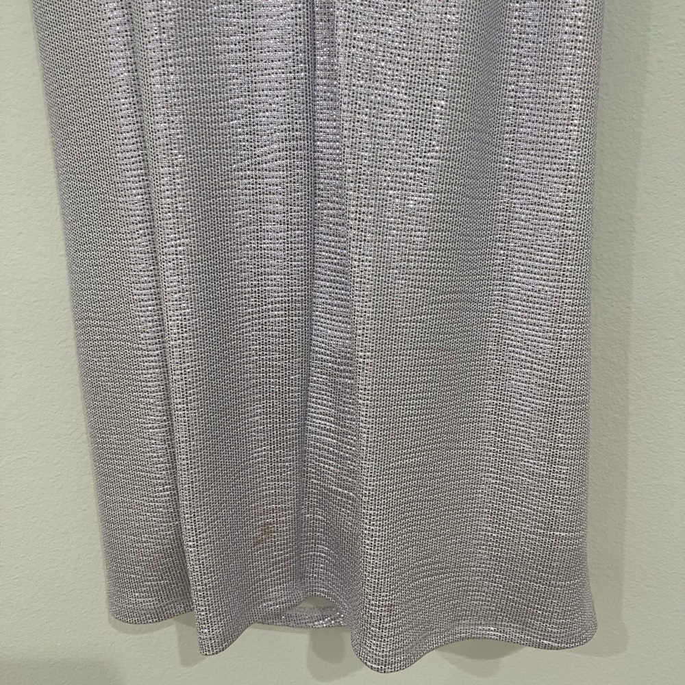 Lavender Cowl Neck Mini Dress - Picture 5 of 9